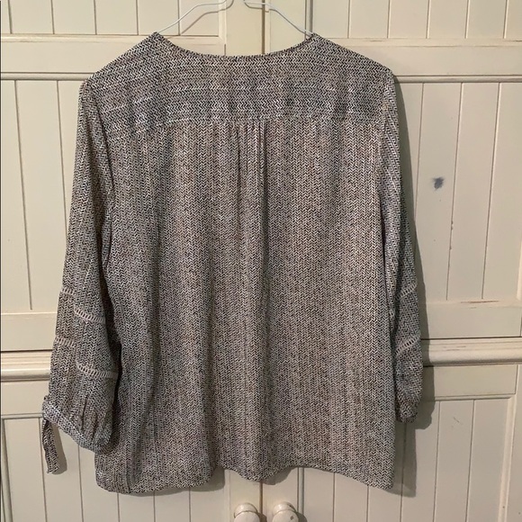 Apt. 9 Brown-Patterned Blouse - Picture 6 of 8